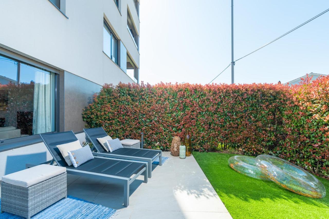 Luxury New Apartment With Private Garden Near The Beach! Poreč Dış mekan fotoğraf